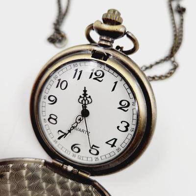 ANTIQUED FINISH PROUD TO BE A FARMER POCKET WATCH