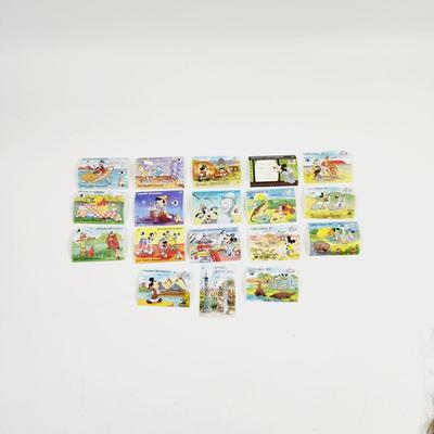 DISNEY CHARACTERS GRENADA & GRENADA GRENADINES 18 PC STAMPS