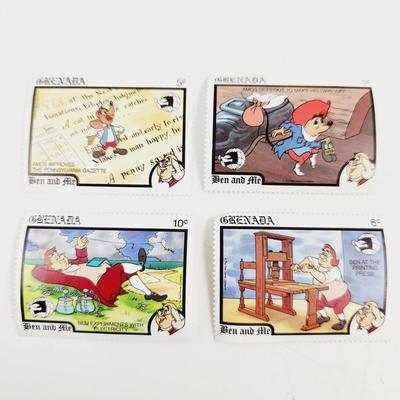 DISNEY GRANADA BEN & ME 5 PC STAMPS