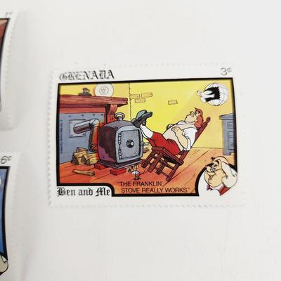 DISNEY GRANADA BEN & ME 5 PC STAMPS
