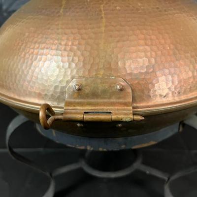 Vintage Hammered Copper Cataplana Tapiol Made in Portugal