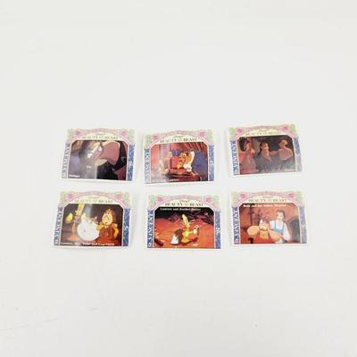 DISNEYS BEAUTY AND THE BEAST 6 PC STAMPS