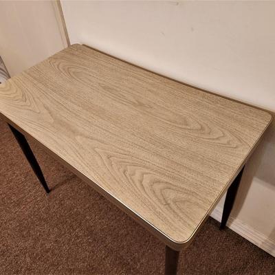 Lot #66  MidCentury Formica Side Table
