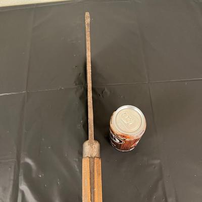 Large Vintage Genuine Warranted 10 Butchers Meat Cleaver Knife
