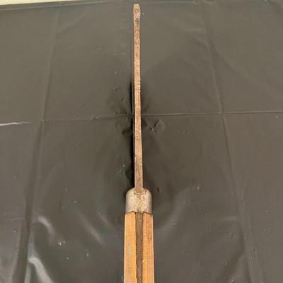 Large Vintage Genuine Warranted 10 Butchers Meat Cleaver Knife