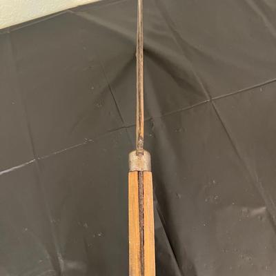 Large Vintage Genuine Warranted 10 Butchers Meat Cleaver Knife