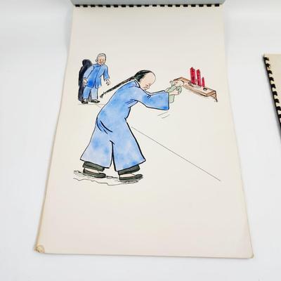 FANTABULOUS MID-CENTURY JEANETTE MISSIONARY STORY WITH FANTASTIC DRAWINGS BY SAM BROYLE