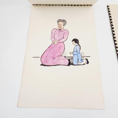 FANTABULOUS MID-CENTURY JEANETTE MISSIONARY STORY WITH FANTASTIC DRAWINGS BY SAM BROYLE