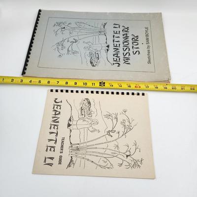 FANTABULOUS MID-CENTURY JEANETTE MISSIONARY STORY WITH FANTASTIC DRAWINGS BY SAM BROYLE