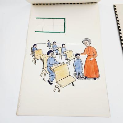 FANTABULOUS MID-CENTURY JEANETTE MISSIONARY STORY WITH FANTASTIC DRAWINGS BY SAM BROYLE