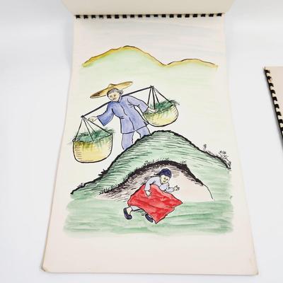 FANTABULOUS MID-CENTURY JEANETTE MISSIONARY STORY WITH FANTASTIC DRAWINGS BY SAM BROYLE