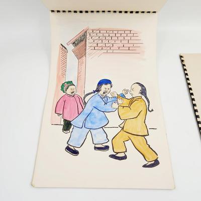 FANTABULOUS MID-CENTURY JEANETTE MISSIONARY STORY WITH FANTASTIC DRAWINGS BY SAM BROYLE