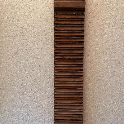 Lot of 4 Vintage Wood Cigar Rolling Mold Boards