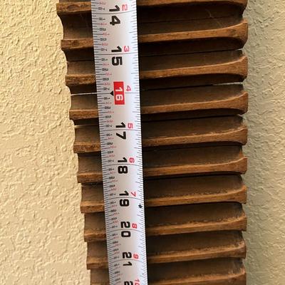 Lot of 4 Vintage Wood Cigar Rolling Mold Boards