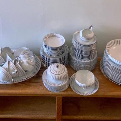 Mikasa Porcelain Dinnerware Service for Twelve