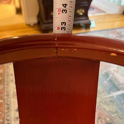 Pair of Baker Furniture Co North Carolina Wood Armchairs