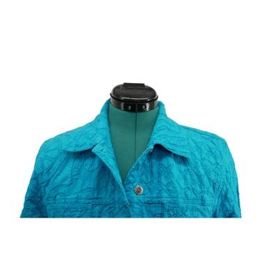 Turquoise Chico's Coat S