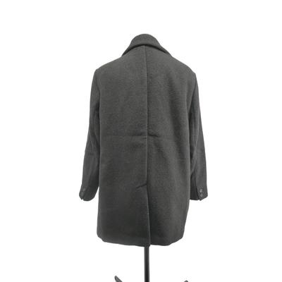 New Black Wool Coat PL