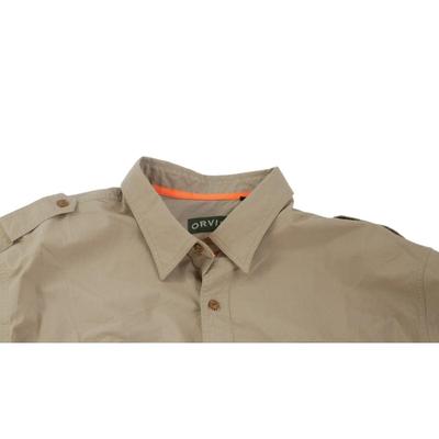 Men's XXL ORVIS Khaki Shirt