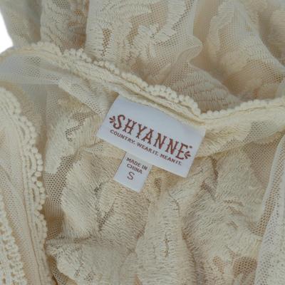 Shyanne Cream Colored Lace Dress S