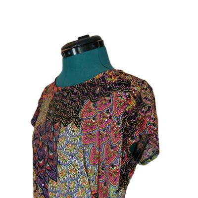 Gorgeous Multi-Patterned Blouse M
