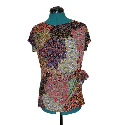 Gorgeous Multi-Patterned Blouse M