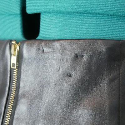 NEW Faux Leather Skirt 10