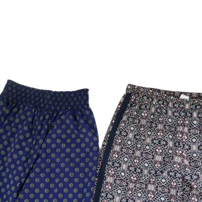 Patterned Bohemian Palazzo Bottoms M