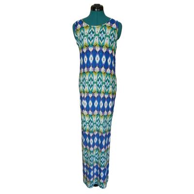 Patterned Maxi Dress L