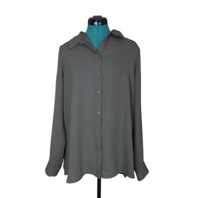 Button Down Halogen Shirt L