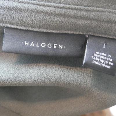Button Down Halogen Shirt L