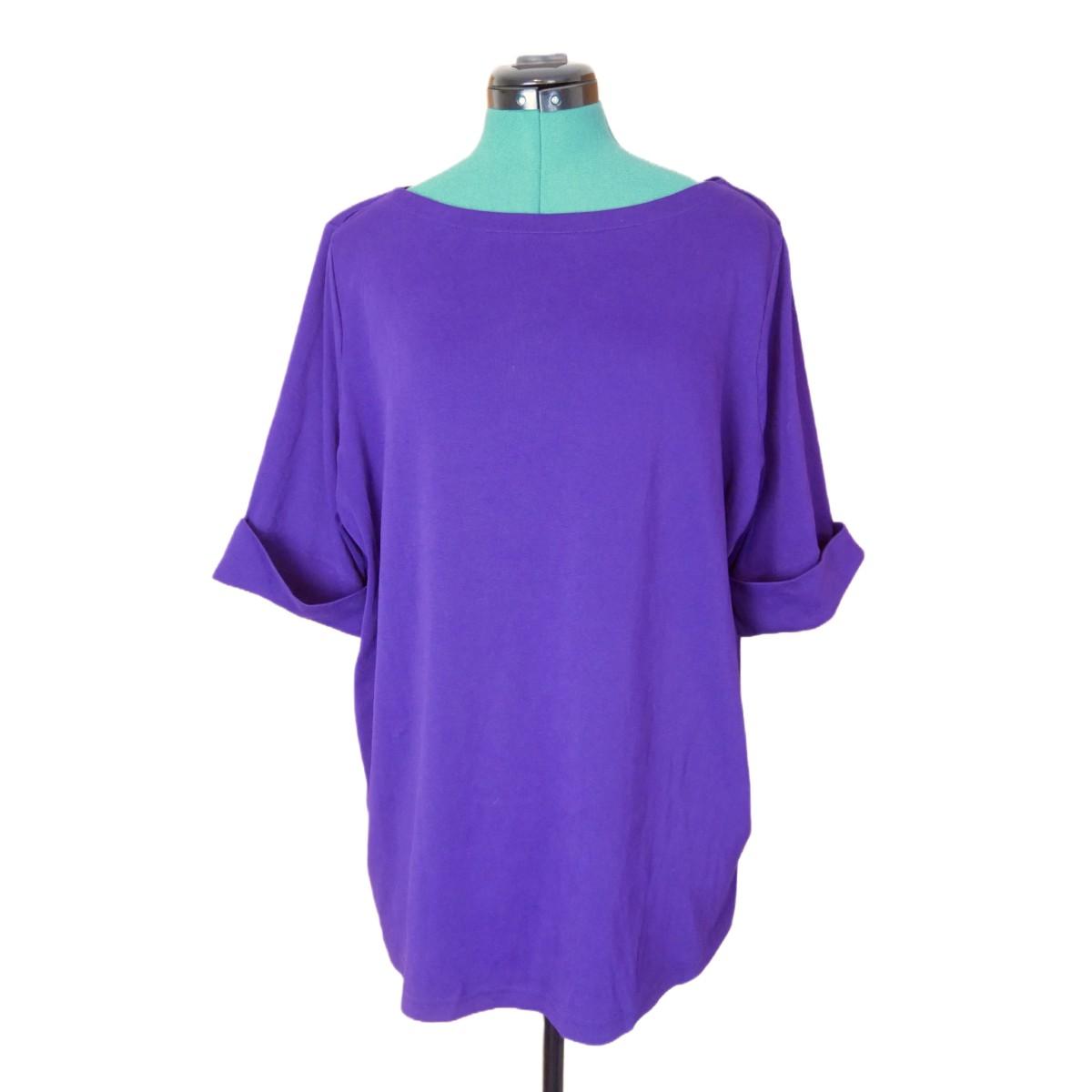 Purple Ralph Lauren Blouse L | EstateSales.org