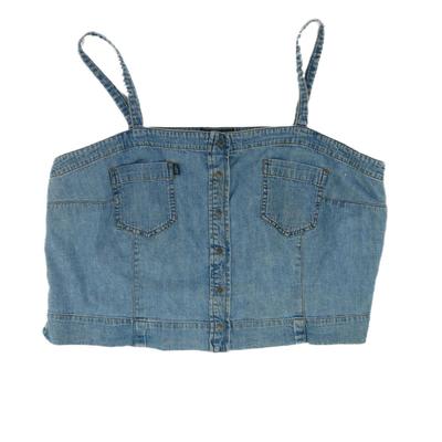 Ralph Lauren Denim Crop Top 20W
