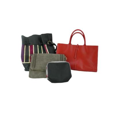 (4 pcs) Assorted Purses and Travel Pouch
