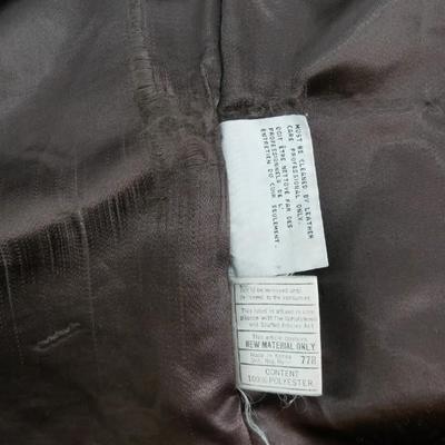 Andrew Marc Leather and Coyote Fur Jacket