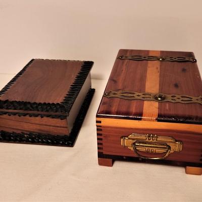 Lot #69 Two Vintage Boxes