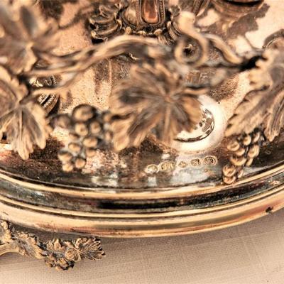 Lot #70  Beautiful Antique Silver Plate Egg Holder - Breakfast set