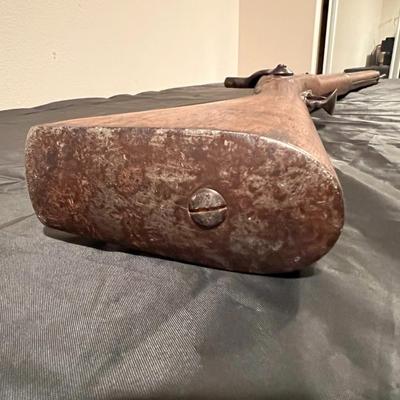 Rare U.S. Springfield Civil War Era Model 1853 Single Barrel Rifle