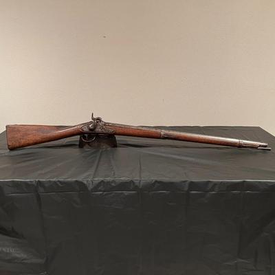 Rare U.S. Springfield Civil War Era Model 1853 Single Barrel Rifle