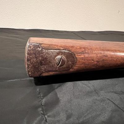 Rare U.S. Springfield Civil War Era Model 1853 Single Barrel Rifle
