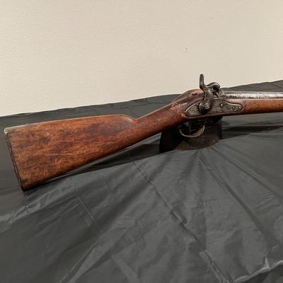 Rare U.S. Springfield Civil War Era Model 1853 Single Barrel Rifle