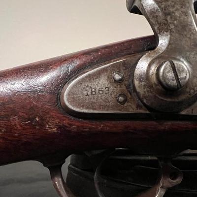 Rare U.S. Springfield Model 1863 Civil War Era Single Barrel Musket Rifle