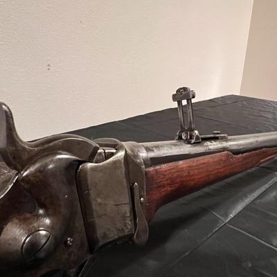 Antique Sharps Rifle Co Hartford Connecticut 50 Caliber Rifle