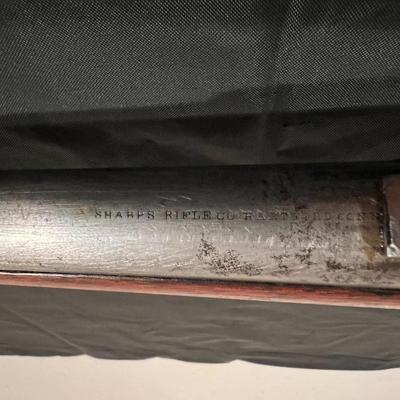 Antique Sharps Rifle Co Hartford Connecticut 50 Caliber Rifle