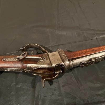 Antique Sharps Rifle Co Hartford Connecticut 50 Caliber Rifle