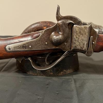 Antique Sharps Rifle Co Hartford Connecticut 50 Caliber Rifle