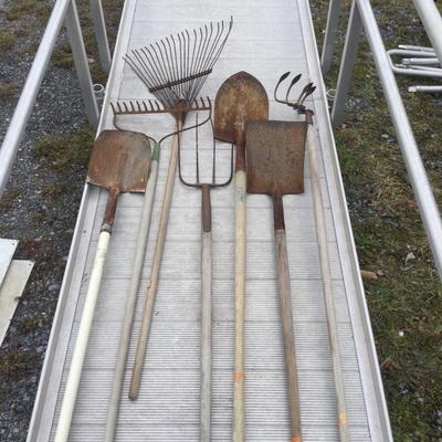 1493 Lot of Garden Lot Tools