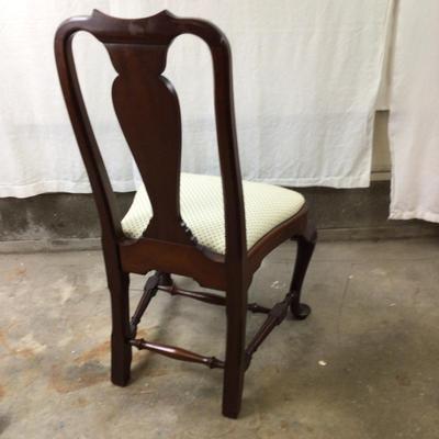 1497 Vintage Queenanne Style Mahogany Single Dining Chair