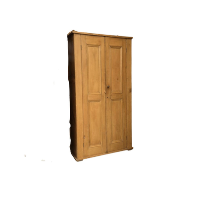1502 Pine Two Door Paneled Cabinet