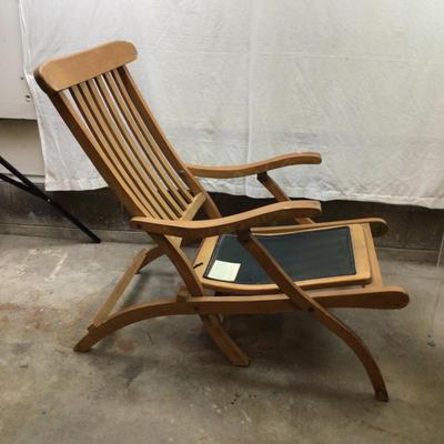 1503 Vintage Deck / Steamer Chair